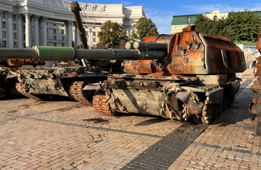 The remnants of Russia's assault on Kyiv 