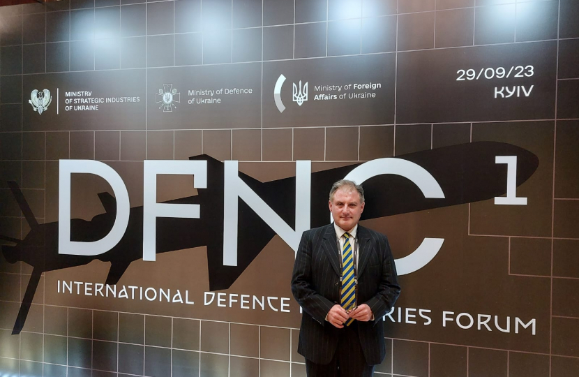 Chairman Jack Lopresti MP attended International Defence Manufacturers Forum 