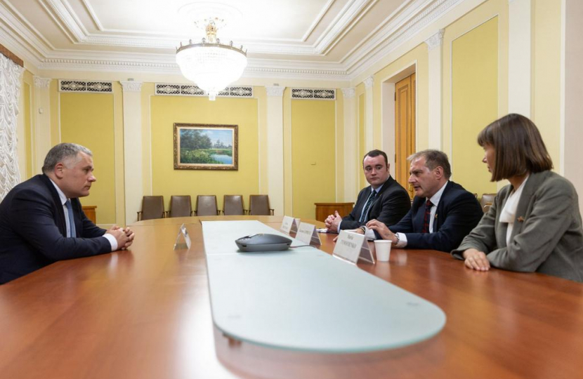 CFU meeting Ihor Zhovkva, Deputy Head of President Zelensky’s office